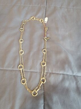 Plunder "VIENNA" Gold Link Necklace - Long